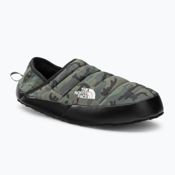 The North Face Мъжки зимни чехли The North Face Thermoball Traction Mule V green-black NF0A3UZN33U1