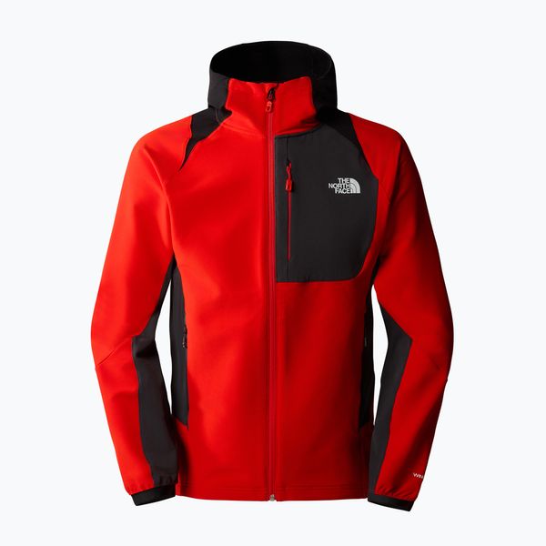 The North Face Мъжко софтшел яке The North Face AO Softshell Hoodie red NF0A7ZF5IJN1