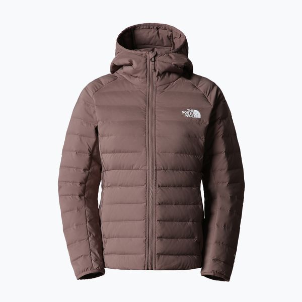 The North Face Пухено яке за жени The North Face Belleview Stretch Down Hoodie brown NF0A7UK5EFU1