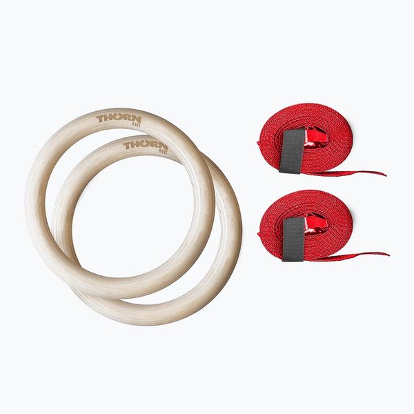 THORN FIT Дървени гимнастически халки с каишки THORN FIT 504533