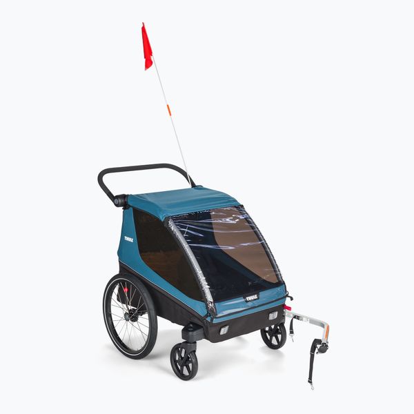 Thule Двуместно ремарке за велосипед Thule Courier, синьо 10102001