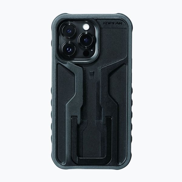 Topeak Калъф за телефон Topeak RideCase iPhone 14 Pro, черно-сив T-TT9876BG