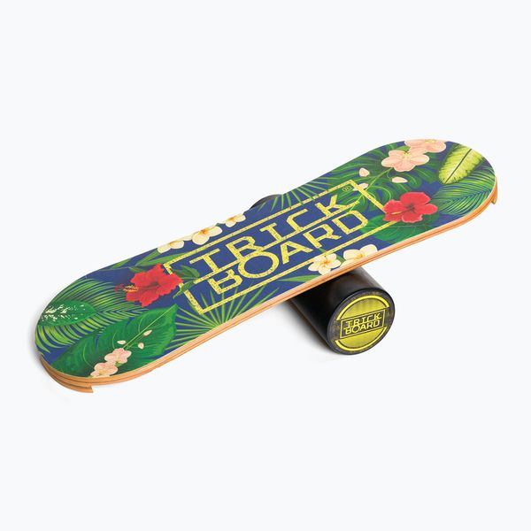 Trickboard Дъска за баланс Trickboard Classic Tropical с ролка TB-17131