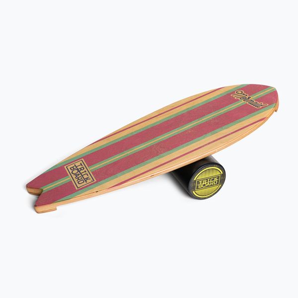 Trickboard Trickboard Fish Mermaid червено-кафява дъска за баланс с ролка TB-17360