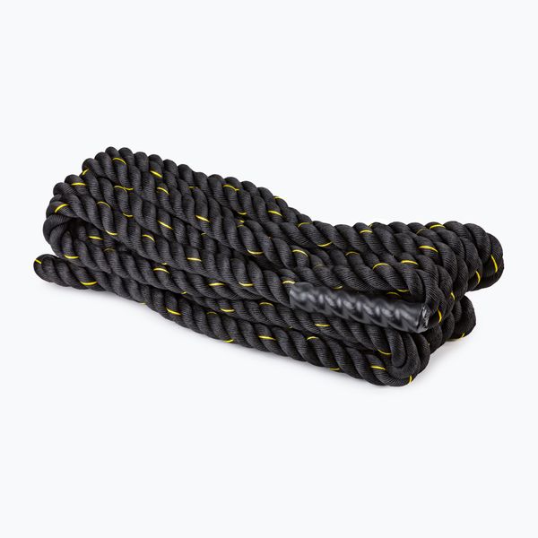 TRX Тренировъчно въже TRX 3,8 cm x 15,24 m черно EXROPE-50