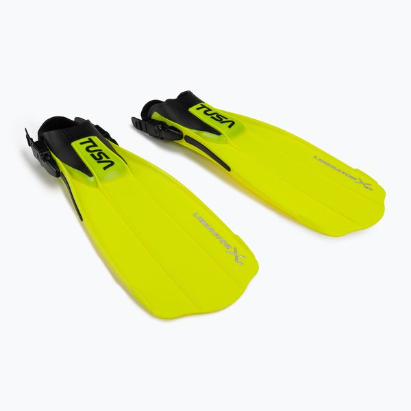 TUSA TUSA Striped Liberator Fin Small Yellow SP-0101 Ласта за гмуркане