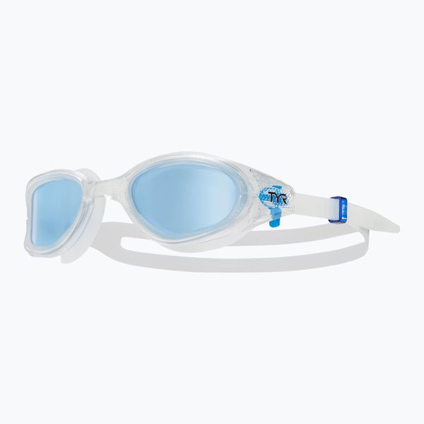 TYR Очила за плуване TYR Special Ops 3.0 Non-Polarized синьо и бяло LGSPL3P_420
