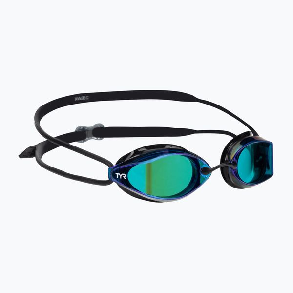 TYR Очила за плуване TYR Tracer-X Racing Mirrored blue/black LGTRXM_422