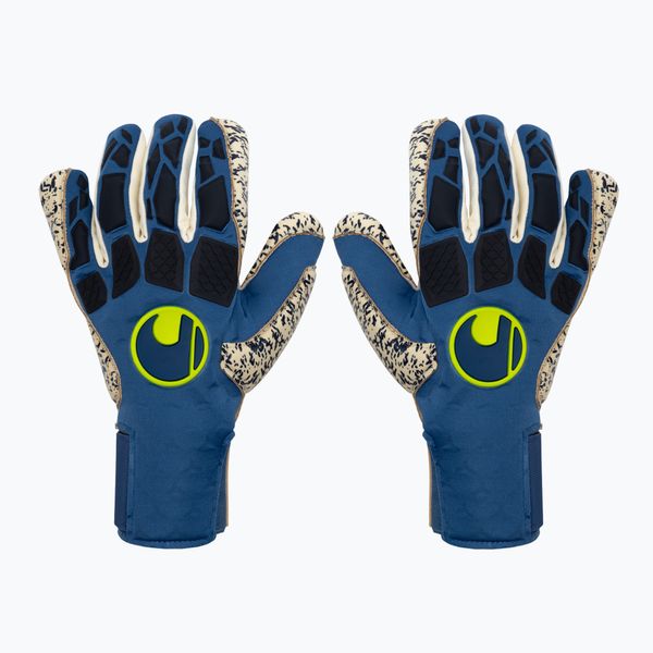 uhlsport Uhlsport Hyperact Supergrip+ HN синьо-бели вратарски ръкавици 101123201