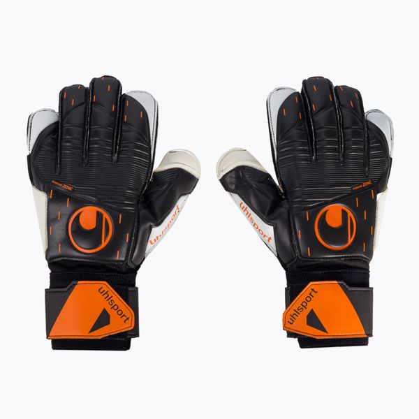 uhlsport Uhlsport Speed Contact Soft Flex Frame Вратарски ръкавици черно и бяло 101126701