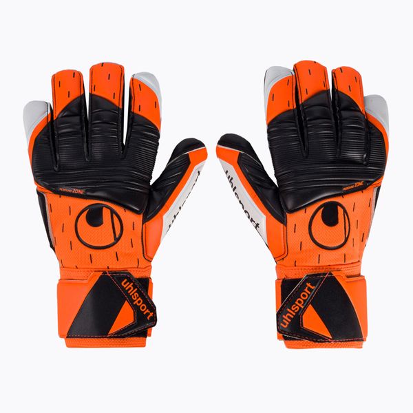 uhlsport Uhlsport Super Resist+ Hn Вратарски ръкавици оранжево и бяло 101127301