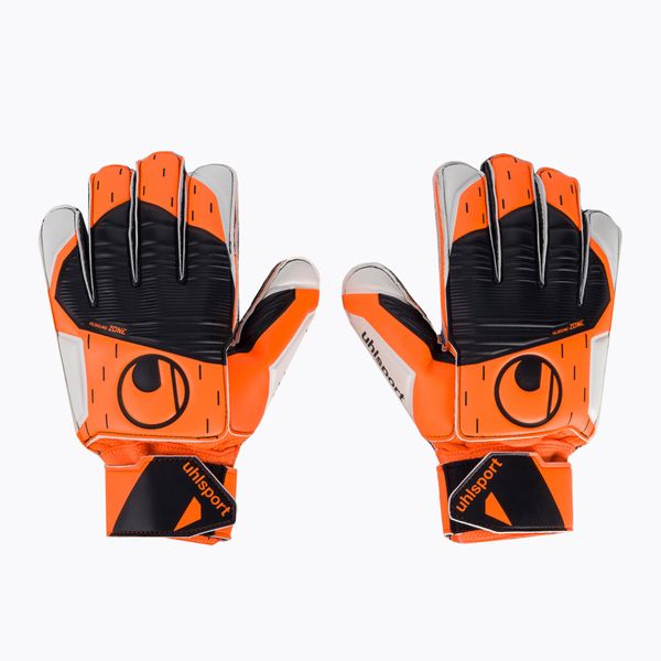 uhlsport Uhlsport Вратарски ръкавици Soft Resist+ Flex Frame оранжево и бяло 101127401