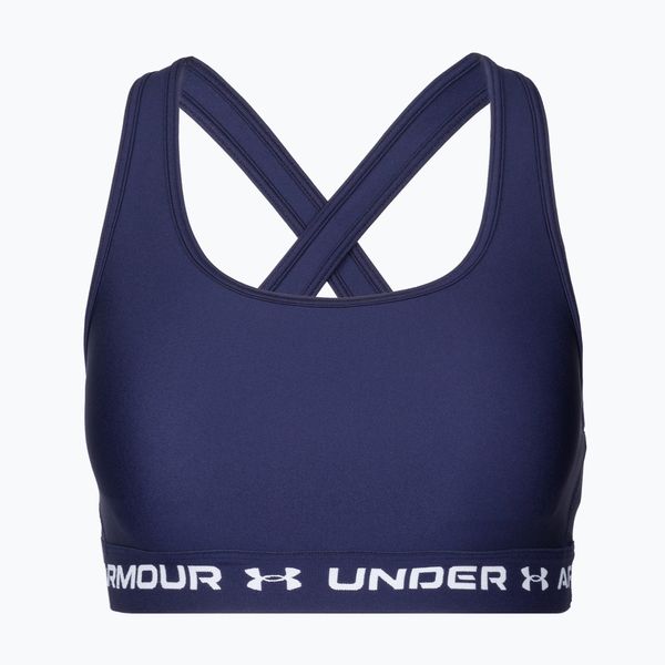 Under Armour Дамски сутиен за тренировка Crossback Mid navy blue 1361034