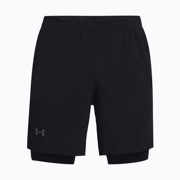 Under Armour Къси панталони за бягане за мъже Under Armour Launch Sw 7'' 2N1 black 1361497-001