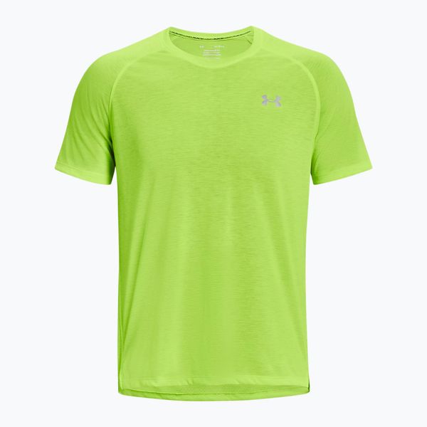 Under Armour Мъжка тениска за бягане Under Armour Streaker lime green 1361469-369