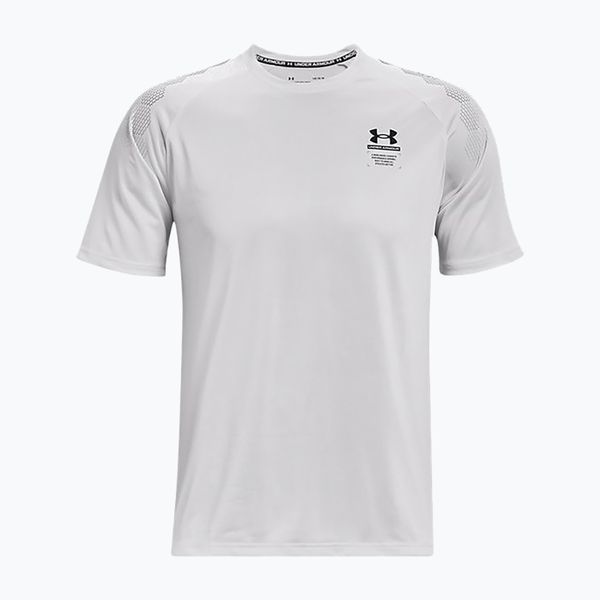 Under Armour Мъжка тренировъчна тениска Under Armour Ua Armourprint SS сива 1372607-014