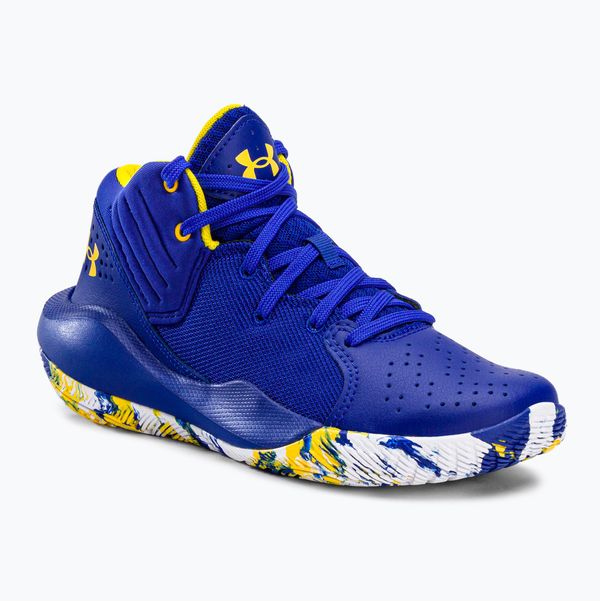 Under Armour Мъжки баскетболни обувки Under Armour GS Jet '21 400 син-бял 3024794-400