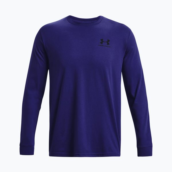 Under Armour Мъжки спортен екип Under Armour Sportstyle Left Chest LS training longsleeve blue 1329585-468