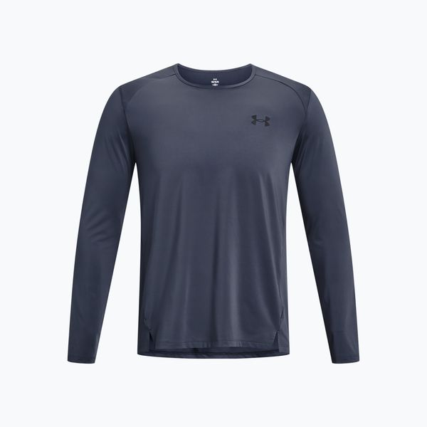 Under Armour Мъжки Under Armour Armourprint сив тренировъчен суитшърт с дълъг ръкав 1376787