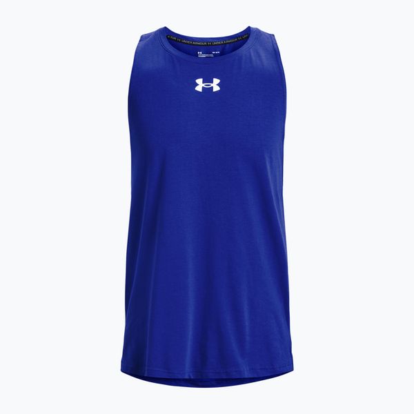 Under Armour Under Armour Baseline Cotton Tank мъжка баскетболна фланелка синьо 1361901