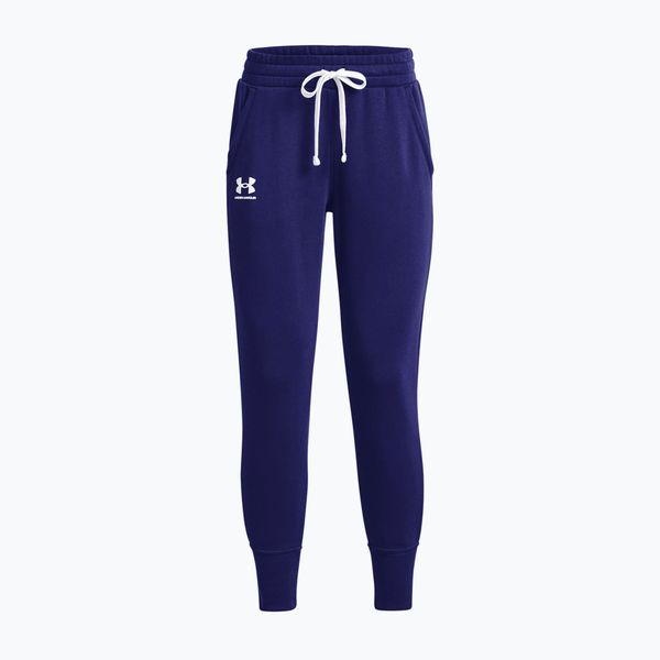 Under Armour Under Armour дамски тренировъчни панталони Rival Fleece Joggers тъмно синьо 1356416