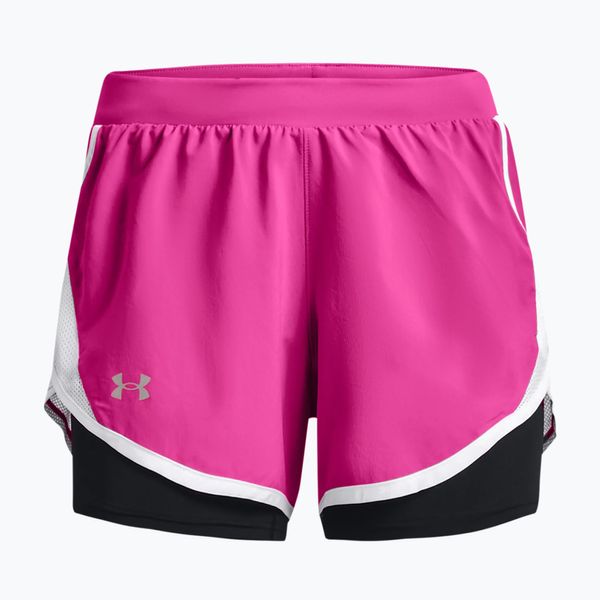 Under Armour Under Armour Fly By 2.0 2N1 дамски къси панталони за бягане, розово 1356200-652