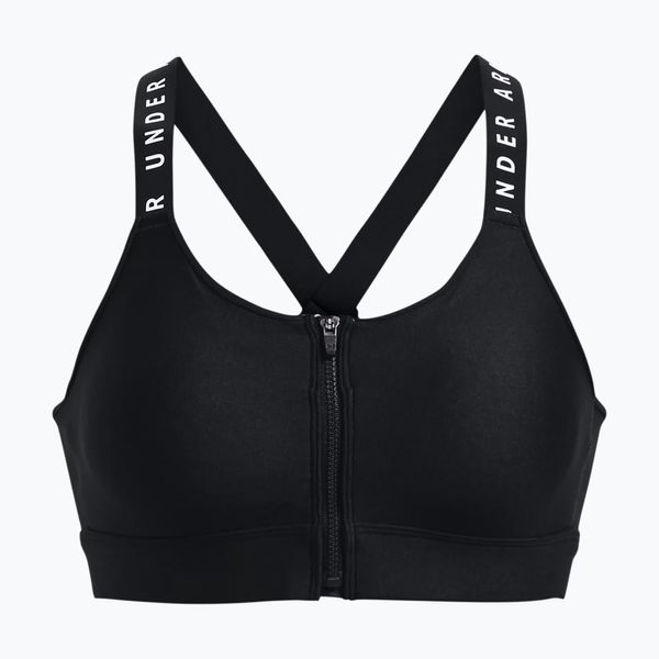 Under Armour Under Armour Infinity High Bra Фитнес сутиен с цип черен 1373860