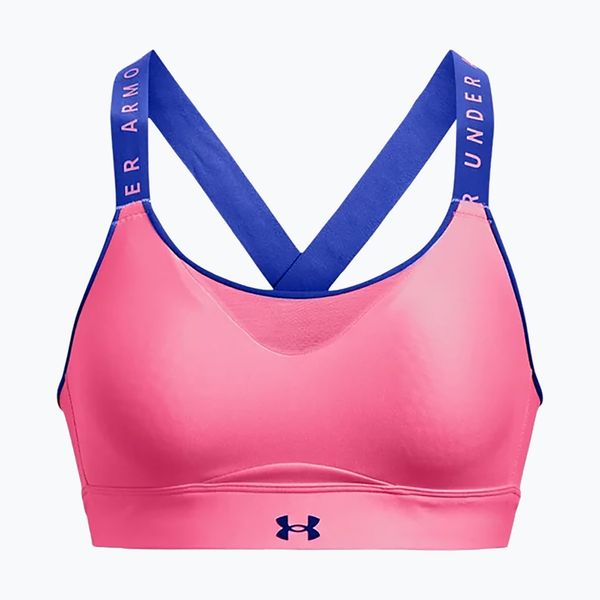 Under Armour Under Armour Infinity High дамски сутиен за тренировка  розов 1351994
