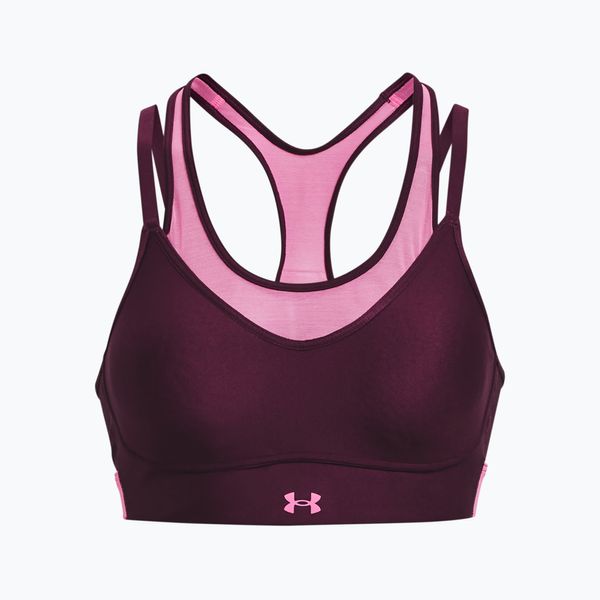 Under Armour Under Armour Infinity Mesh Low лилав фитнес сутиен 1376886-572