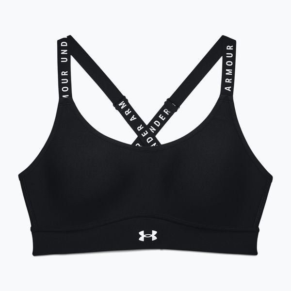 Under Armour Under Armour Infinity Mid Covered фитнес сутиен черен 1363353