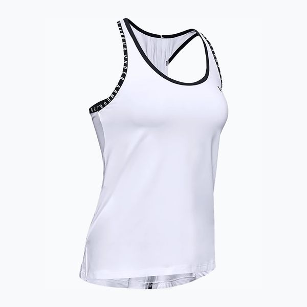 Under Armour Under Armour Knockout Tank дамска тренировъчна тениска бяла 1351596