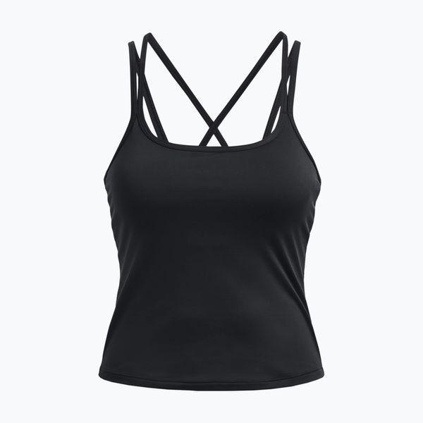 Under Armour Under Armour Meridian Fitted Tank дамска тренировъчна тениска черно 1377082