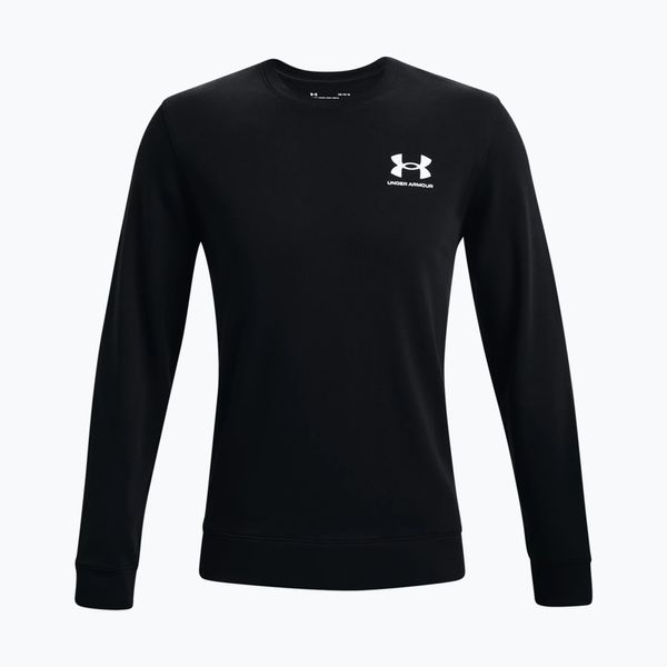 Under Armour Under Armour мъжки суитшърт за тренировки Rival Terry LC Crew черен 1370404-001