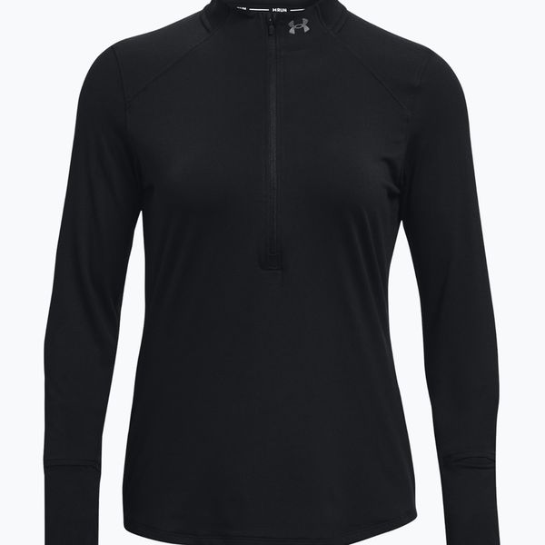 Under Armour Under Armour Qualifier Run 2.0 Half Zip дамски суитшърт за бягане черен 1365632