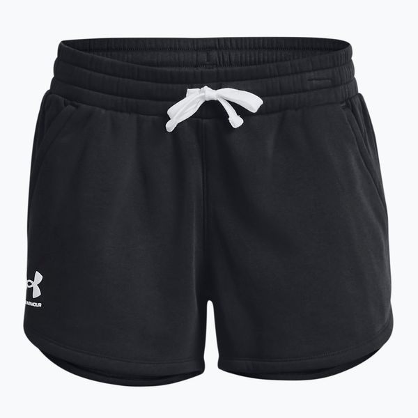 Under Armour Under Armour Rival Fleece дамски къси панталони за тренировка черно 1376257