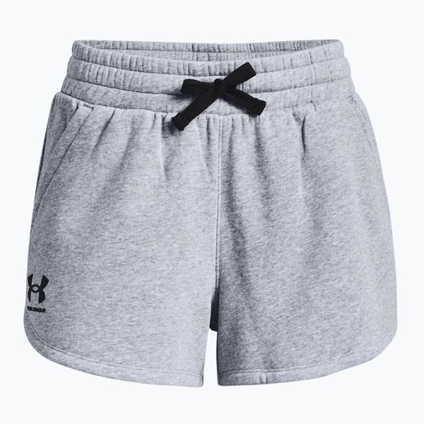 Under Armour Under Armour Rival Fleece сиви дамски шорти за тренировка 1376257