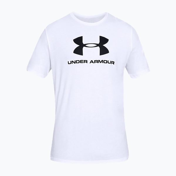 Under Armour Under Armour Sportstyle Logo SS мъжка тениска за тренировки бяла 1329590