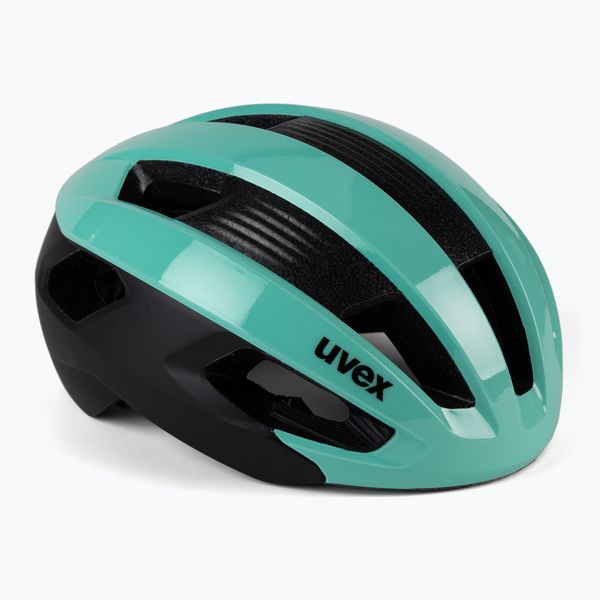 UVEX Велосипедна каска UVEX Rise CC синя/черна S4100900215