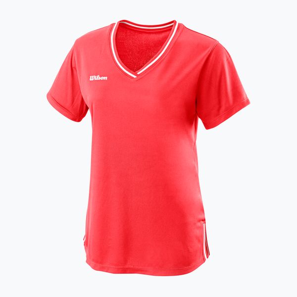 Wilson Дамска тениска Wilson Team II V-Neck orange WRA795309