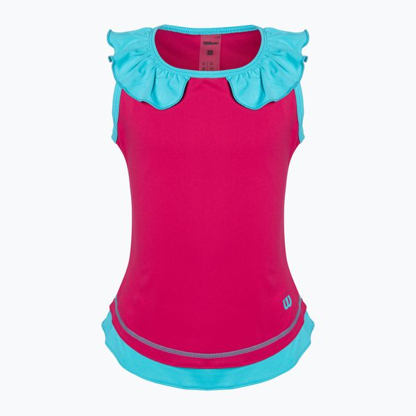 Wilson Детска тениска Wilson Competition Tank II pink WRA807701