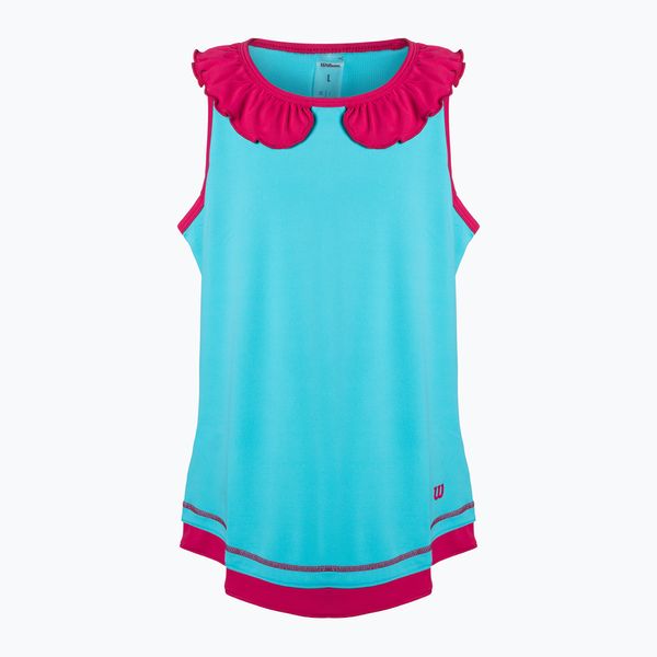 Wilson Детска тениска Wilson Competition Tank II, синя WRA807702
