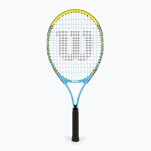 Wilson Детски тенис комплект Wilson Minions 2.0 Junior Kit 25 синьо/жълто WR097510F