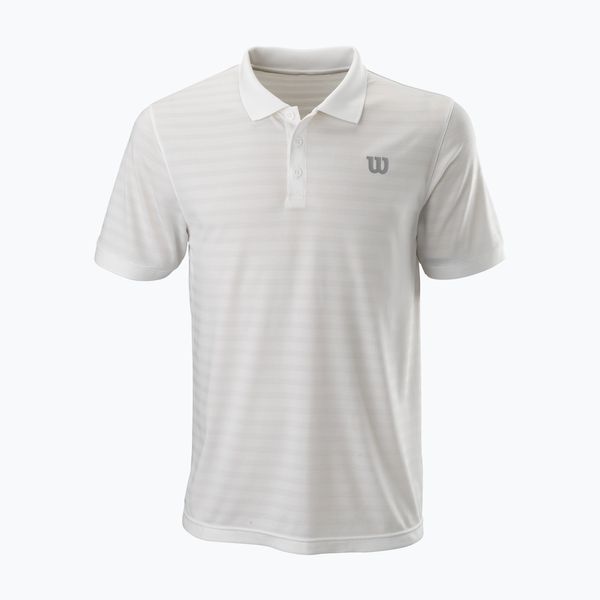 Wilson Мъжка тениска Wilson Stripe Polo white WRA789703