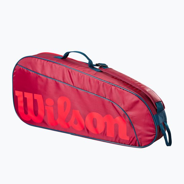 Wilson Wilson Junior 3 Pack детска чанта за тенис червена WR8023903001