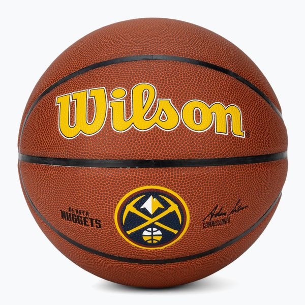 Wilson Wilson NBA Team Alliance Denver Nuggets баскетбол кафяв WTB3100XBDEN