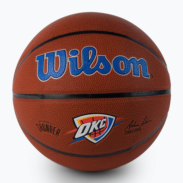 Wilson Wilson NBA Team Alliance Oklahoma City Thunder баскетбол кафяв WTB3100XBOKC