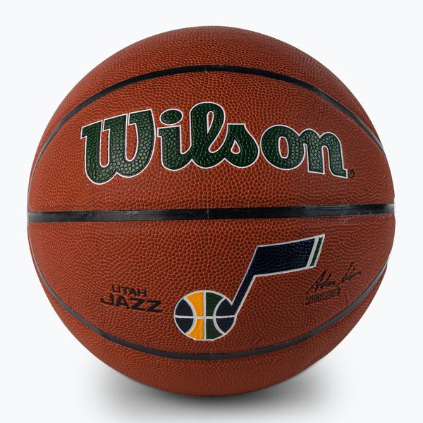 Wilson Wilson NBA Team Alliance Utah Jazz кафява баскетболна топка WTB3100XBUTA