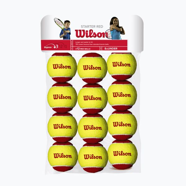 Wilson Wilson Starter Red Tballs 12 бр. жълто/червено WRT137100