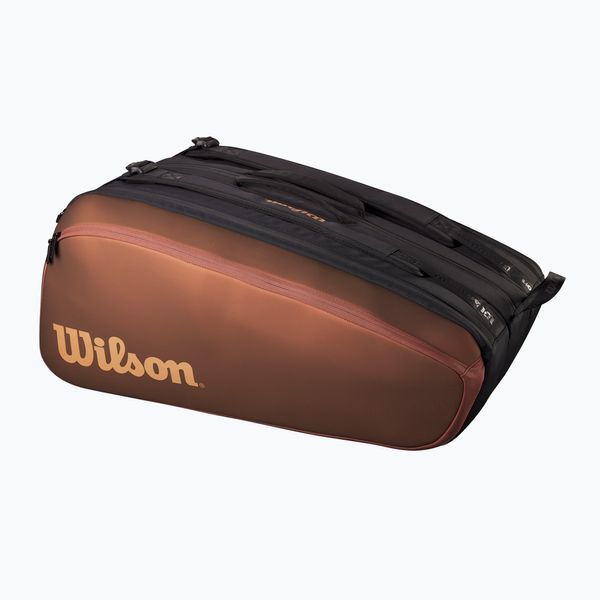 Wilson Wilson Super Tour 15Pk Pro Staff Тенис чанта V14.0 кафява WR8021901001