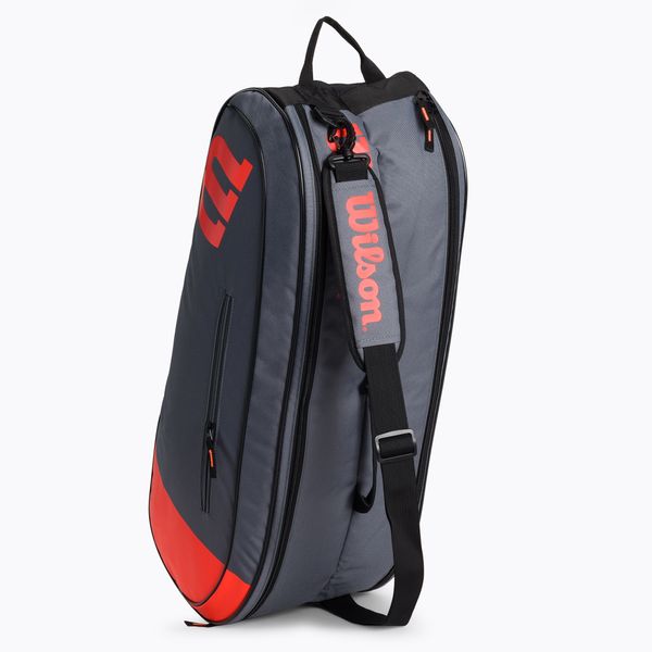 Wilson Wilson Team 6Pk тенис чанта червена WR8009803